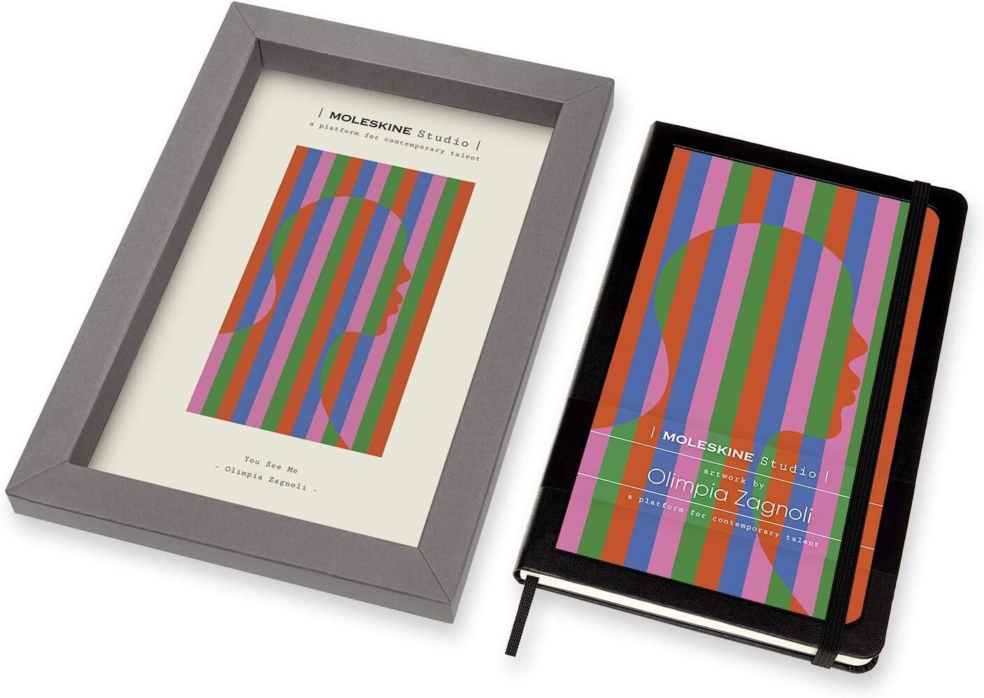 Olimpia Zagnoli Studio Collection Notebook Blank Paper Notebook Artist Planner