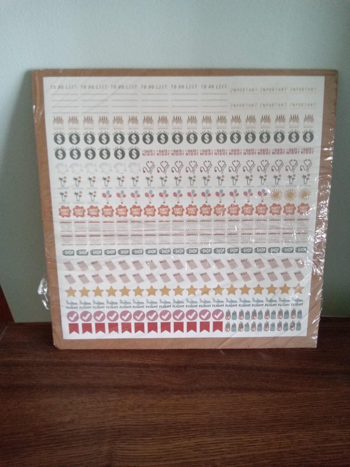NEW Set of Calendar Planner Stickers