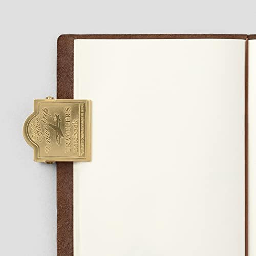 TRAVELER’S COMPANY TRC Solid Brass Clip Airplane 43090006 Japan Notebook New