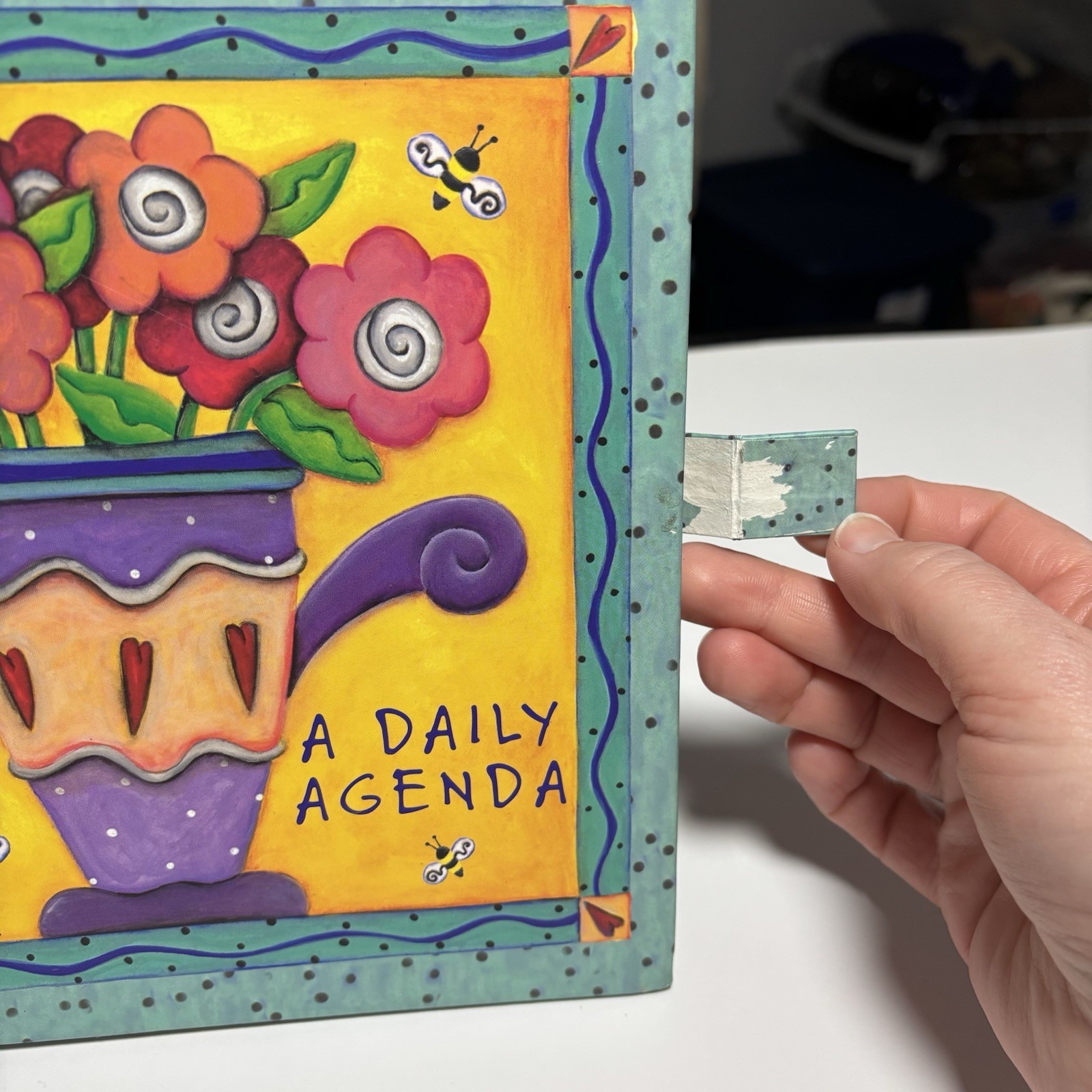 NEW “A Daily Agenda” by Michelle Allen, undated 52 week planner