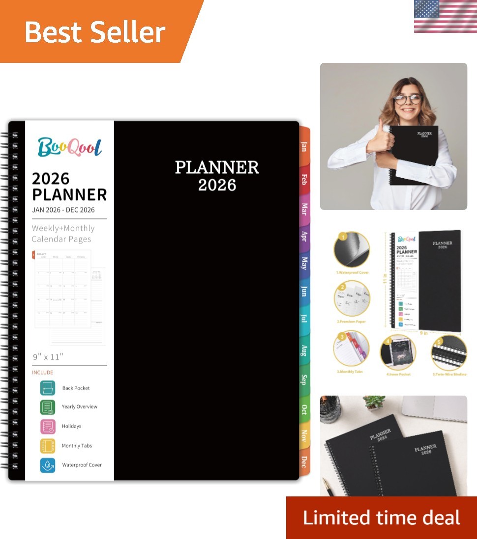 2026 Appointment Book/Planner – 8.2″ x 11″, Daily Planner 2026 from Jan. 2026…