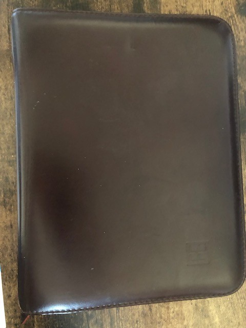 Stephen Covey Leather Bound Binder
