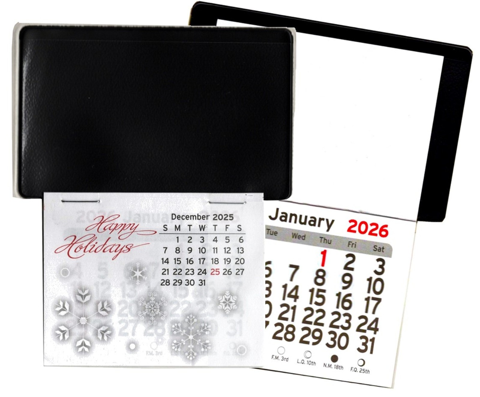 USA Made 2026 Peel & Stick Up Adhesive Business Card Car Truck Calendar