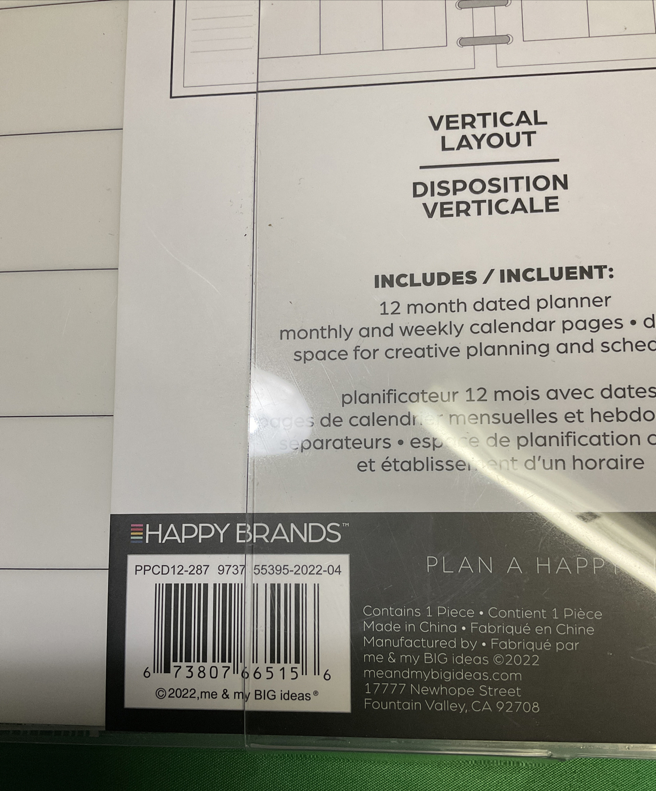 NEW! the Happy Planner 2023 GOLD & BLACK Happy Planner – CLASSIC Vertical Layout