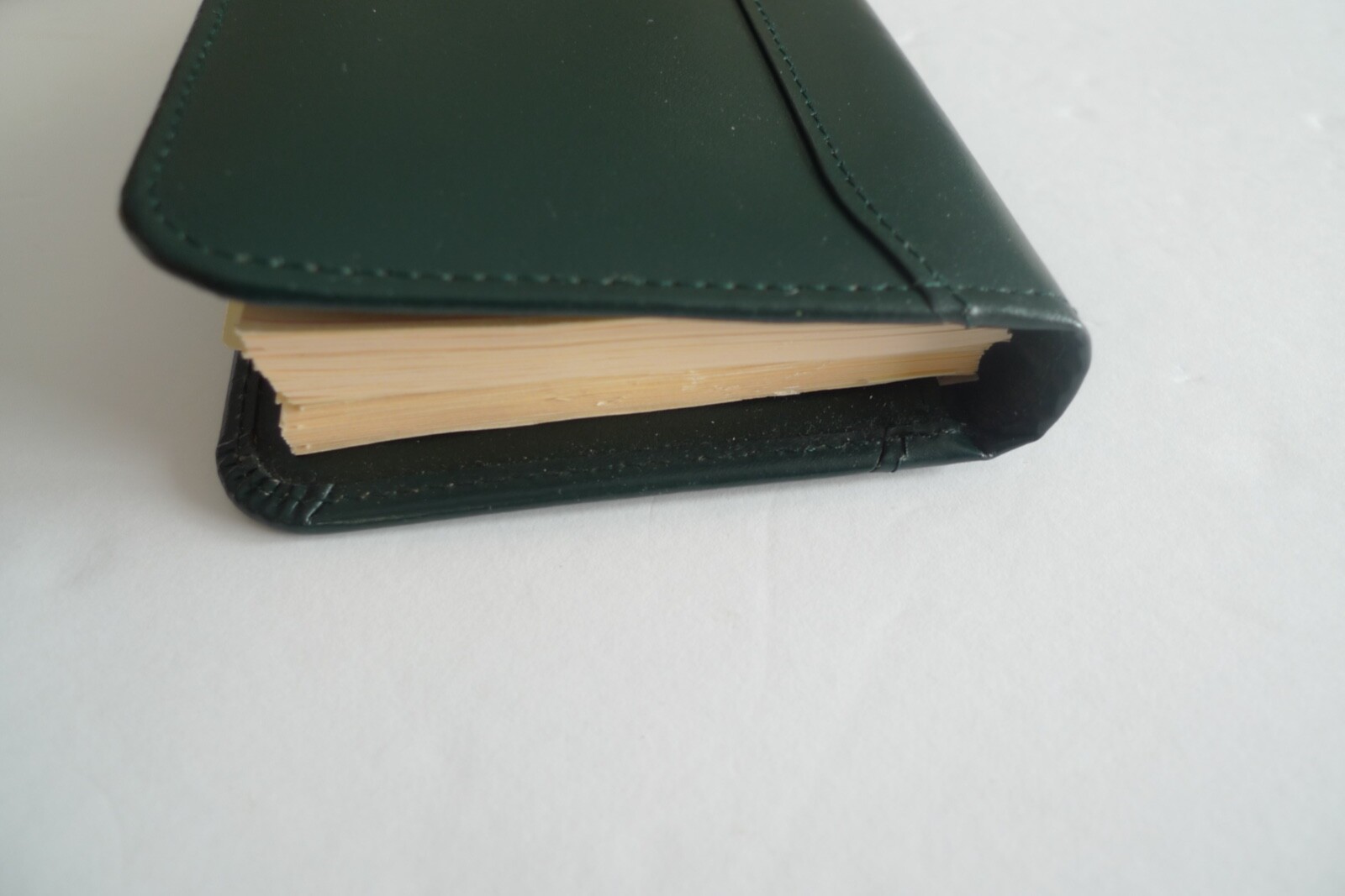 LODIS- LEATHER POCKET AGENDA- NEW OLD 1996 STOCK- IN PACKAGE-GREEN LEATHER