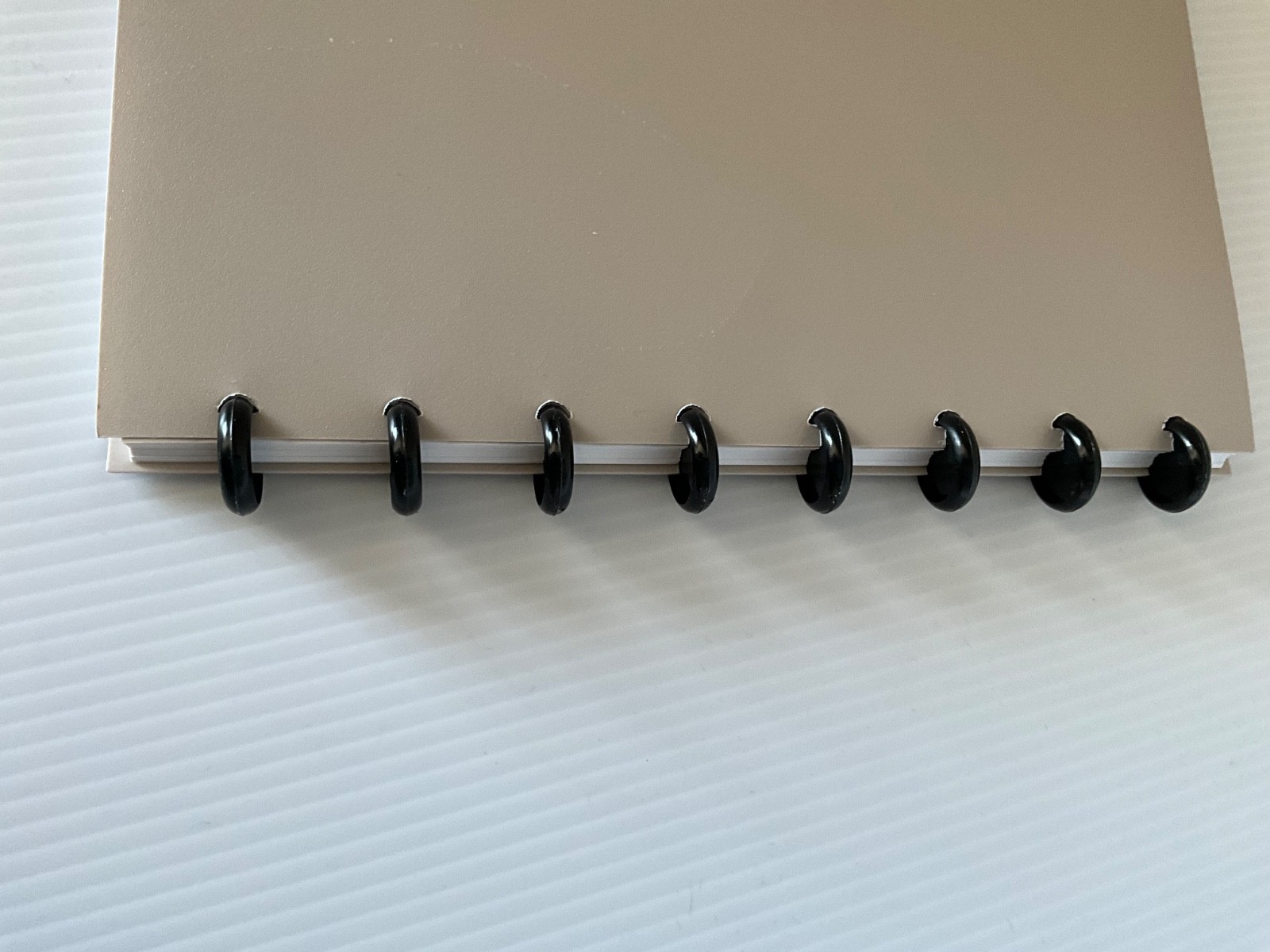 Levenger Circa Junior Notebook Ruled original Plastic Cover