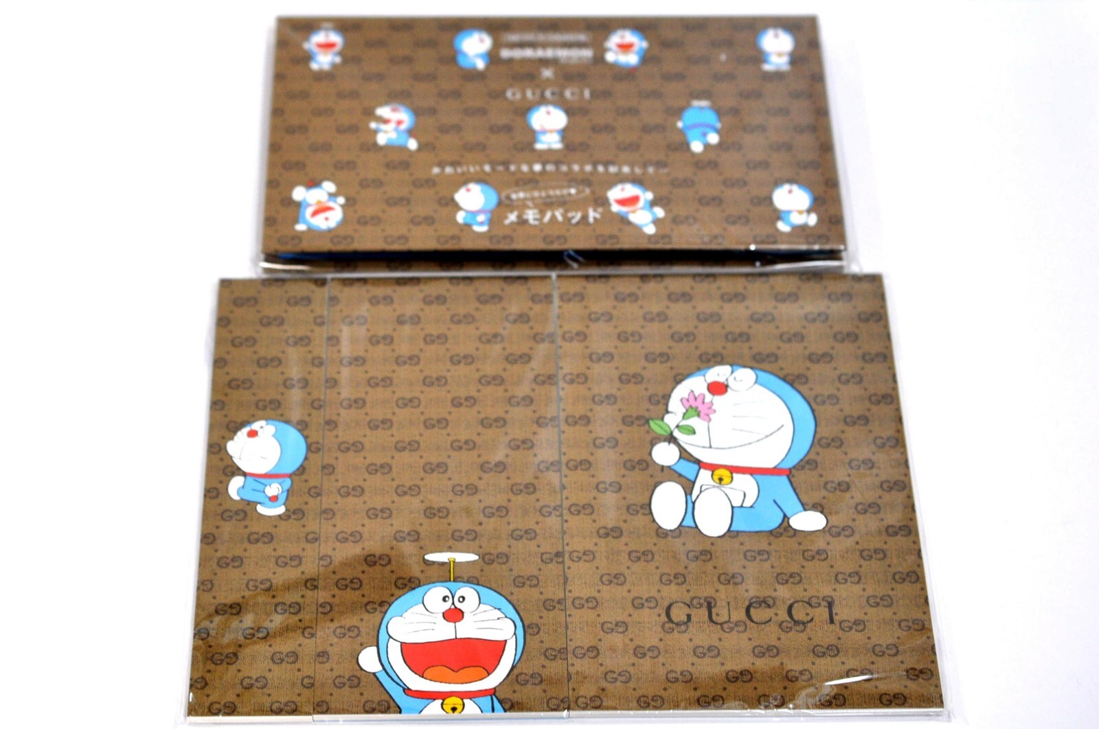 GUCCI x Doraemon collaboration memo pad special letter paper set 4 pieces Japan