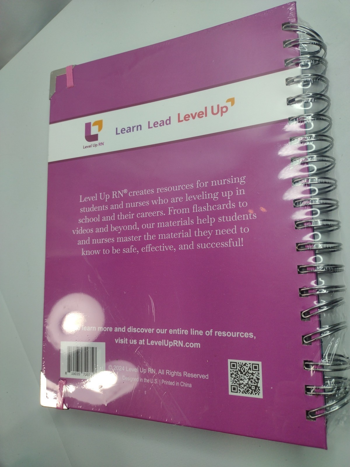 Level Up RN Nursing School Planner 2025 Nursing Student Gift Planner Study New