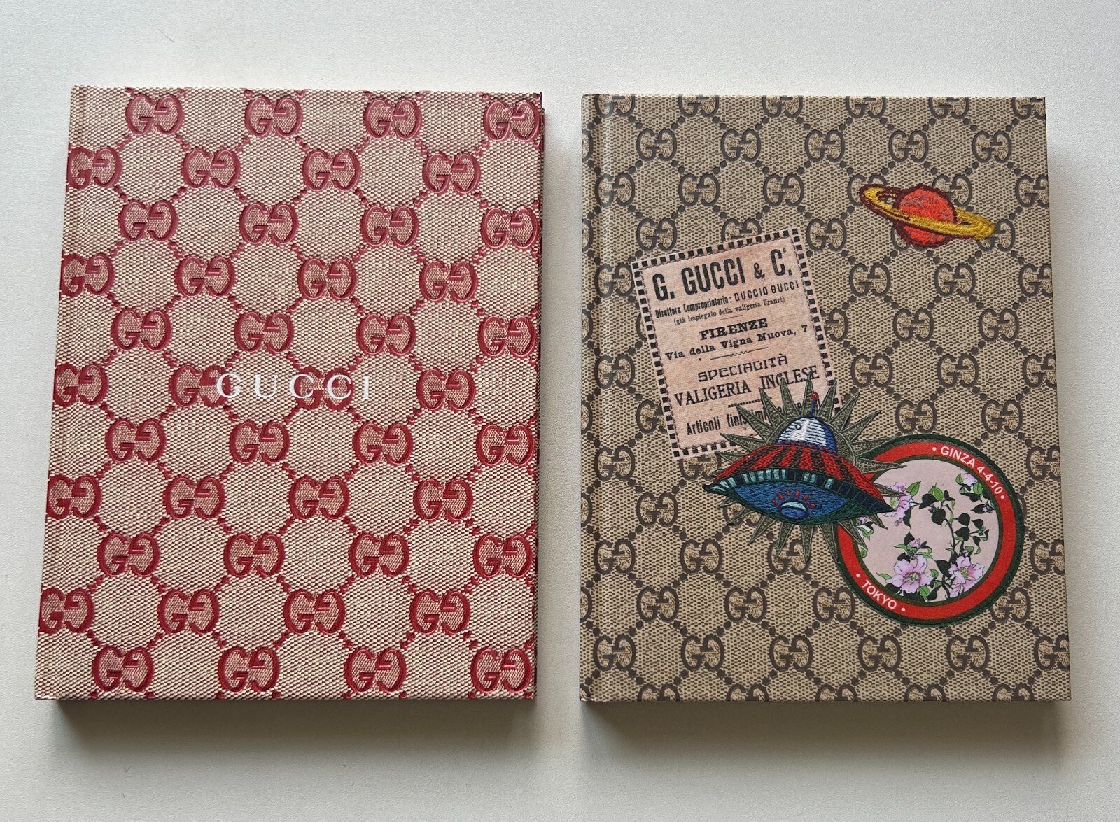 Gucci Notebook Set 2 books My Gucci Book & My Scrap Book Limited Japan New
