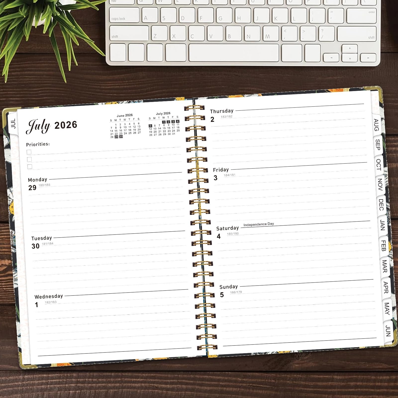 Planner 2026-2027, Monthly and Weekly Academic Planner July 2026 – June 2027,…