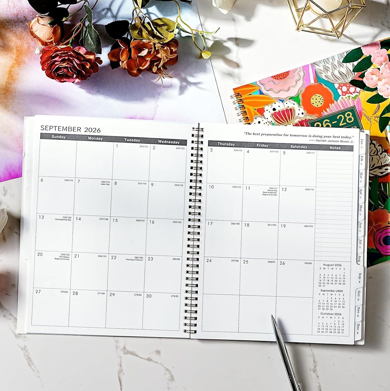2026-2028 Monthly Planner 9 x 11 Inches July 2026 June 2028 Daily Weekly