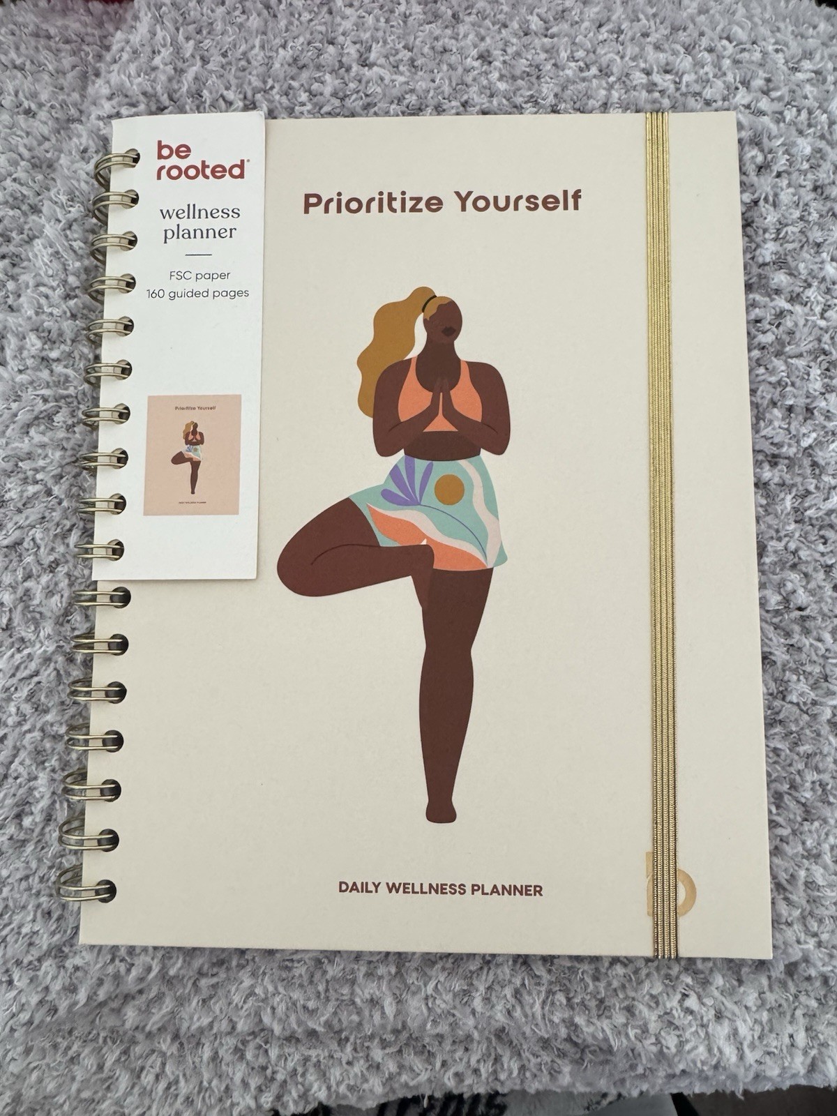Be Rooted Daily Wellness Planner 7” x 9” 80 Sheets