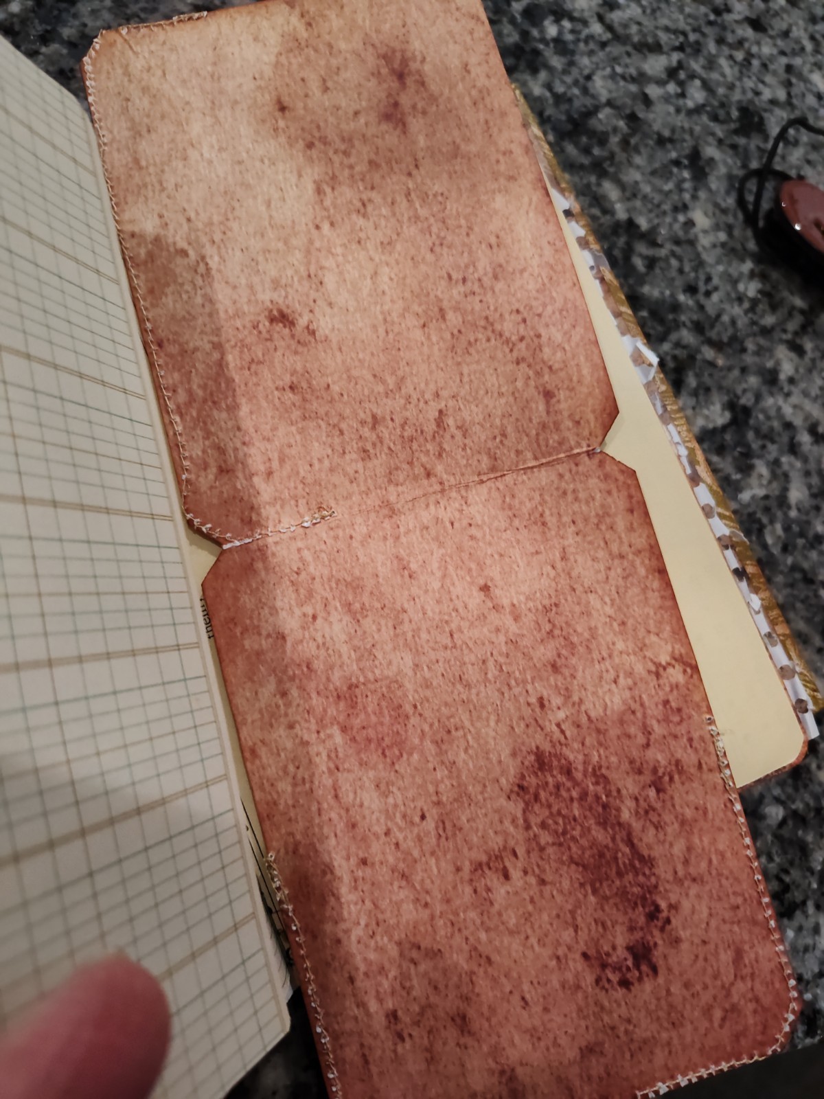 Handcrafted Vintage Journal, Planner, Diary, sketechbook