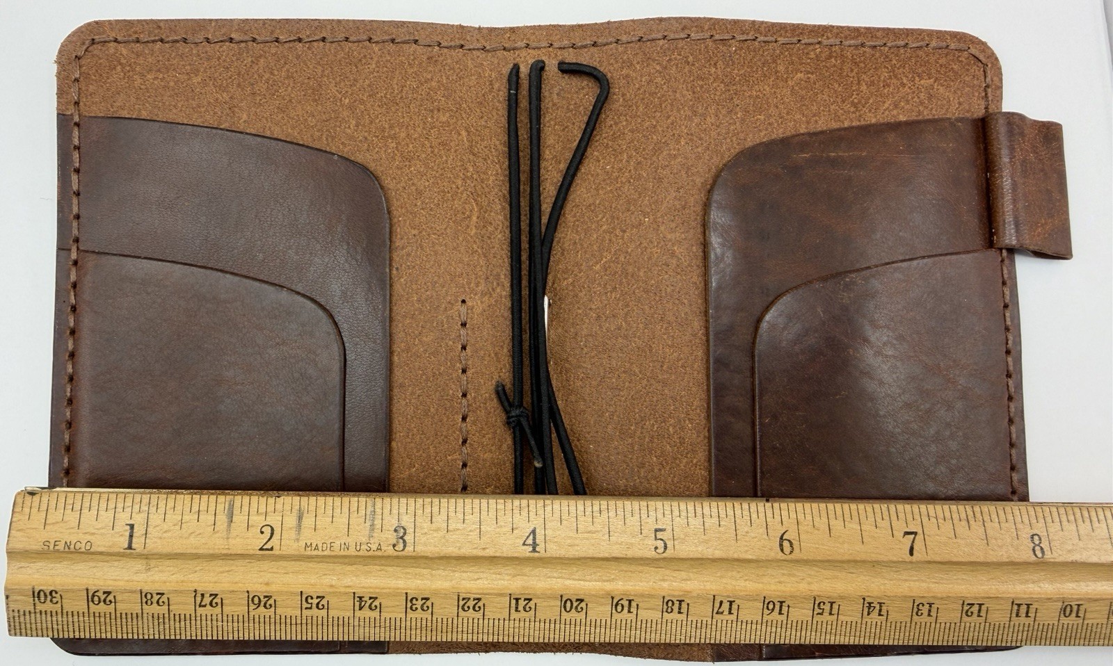 Planner Room Brown Leather Traveler’s Notebook Cover For 3.5 x 5 Pocket Size