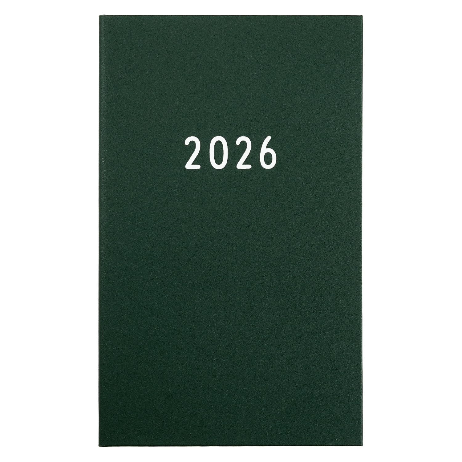 GreetingLife Noritake Planner 2026 B6 Slim Hardcover Deep Green