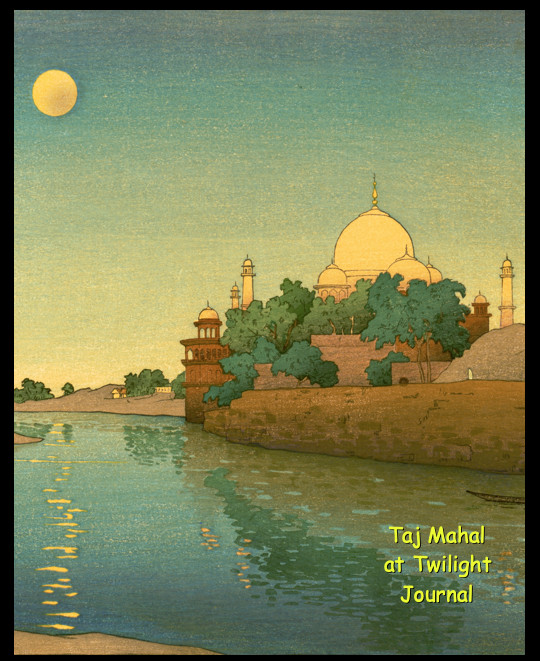 Taj Mahal at Twilight Journal: 8×10 Journal/Notebook/Diary 200 Ruled Pages NEW