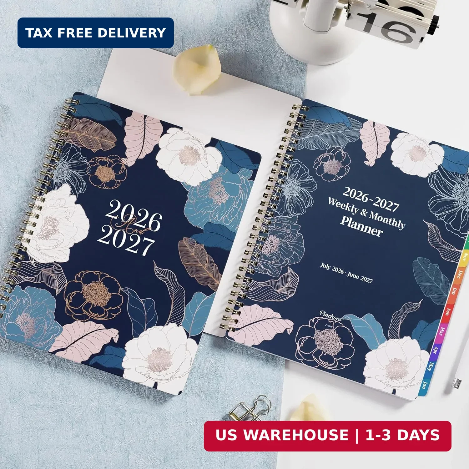 Planner 2026-2027 – Academic Planner 2026-2027, Jul.2026 – Jun.2027, 9″ x 11″, 2