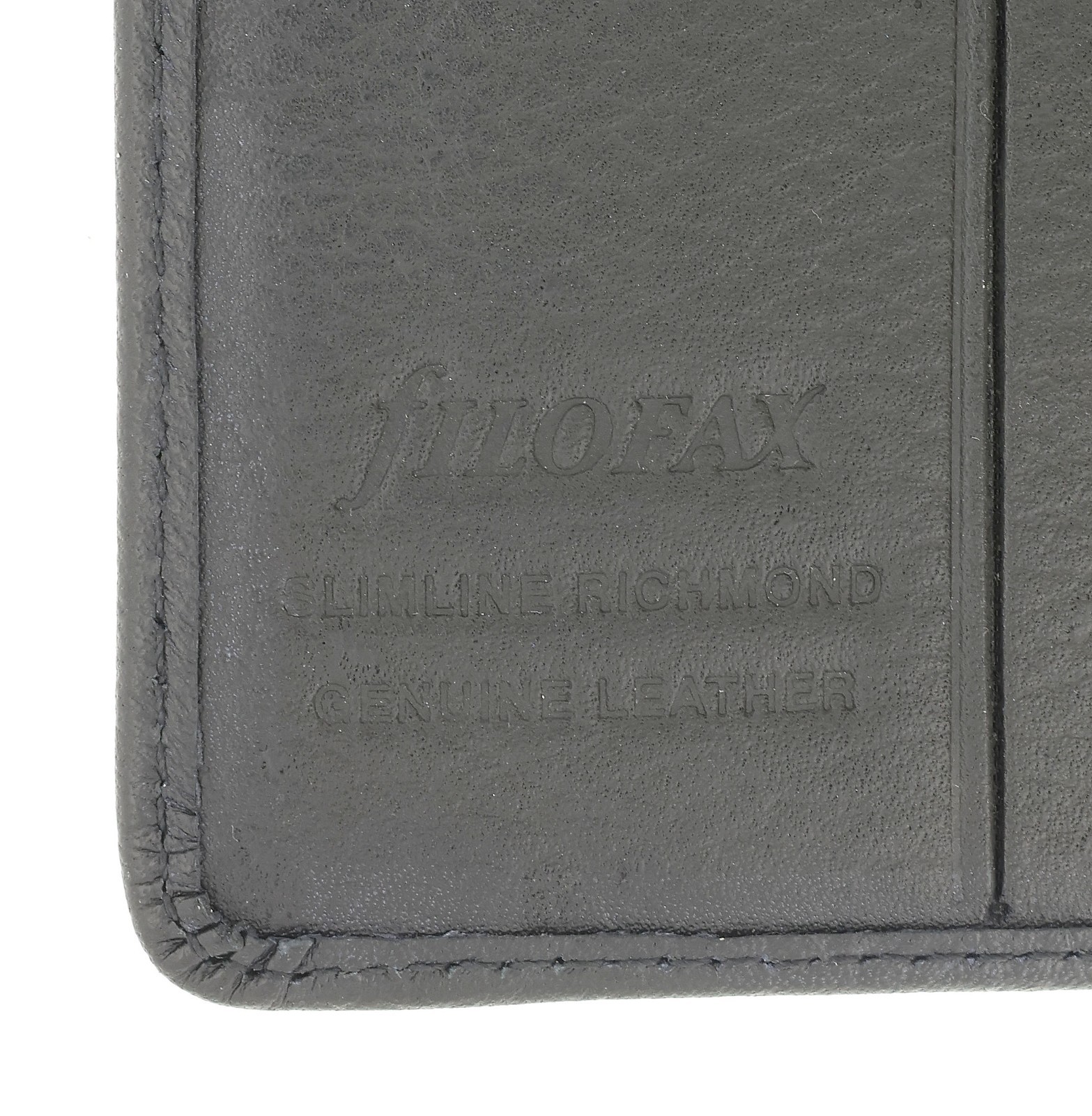 Never Used Circa 1996 Filofax Slimline Richmond Genuine Leather Organizer
