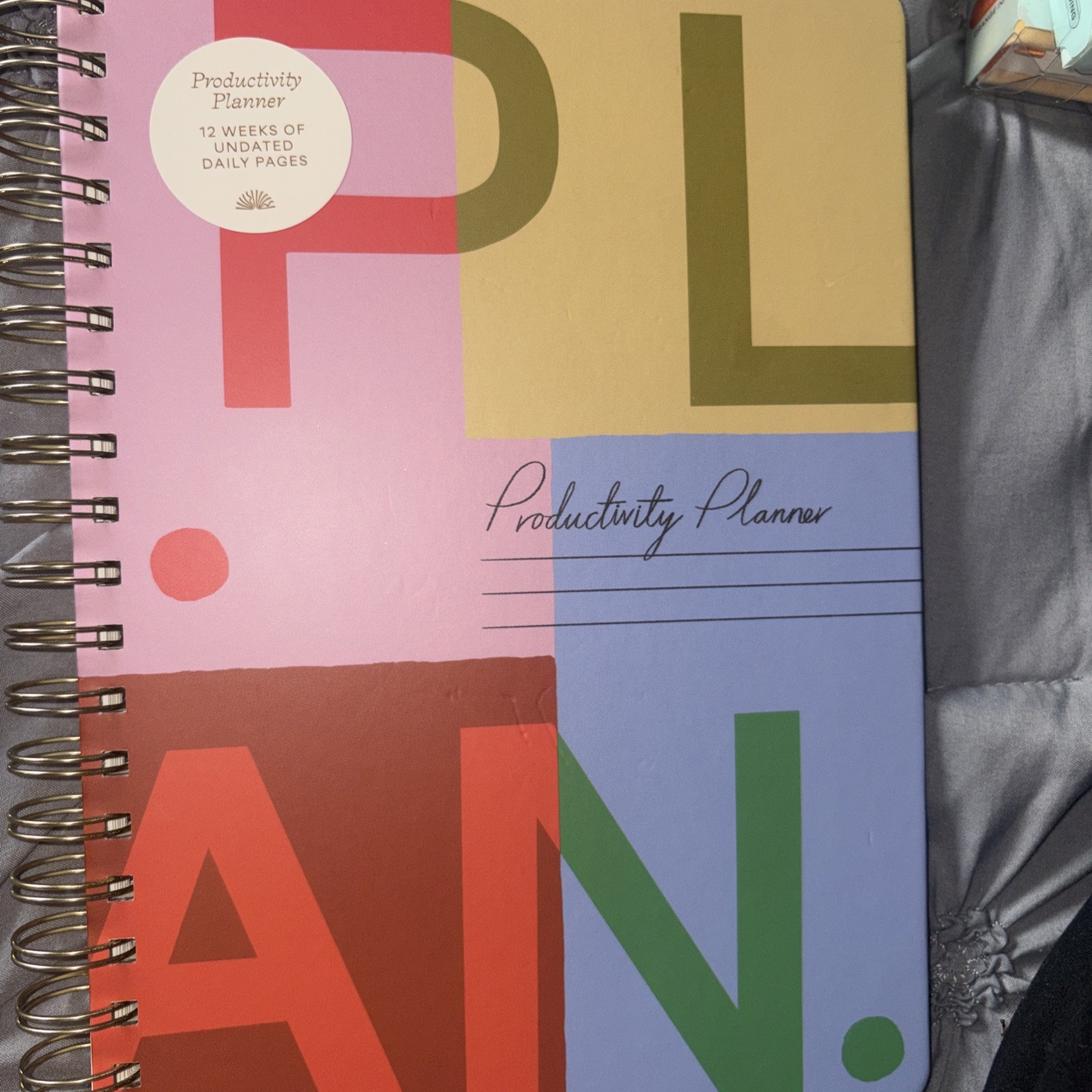 Papier Productivity Planner 12 Weeks Undated of Daily Pages New