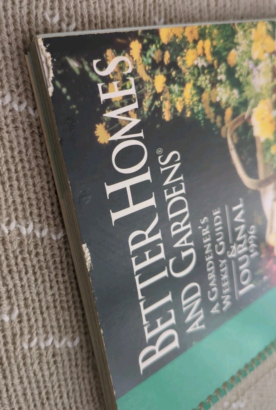 Hallmark Better Homes and Gardens A Gardener’s Weekly Guide & Journal 1996