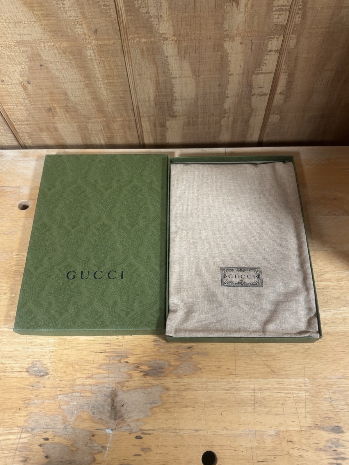 NIB! Authentic Gucci Luxury Notebook Journal Geometric G Printed Red