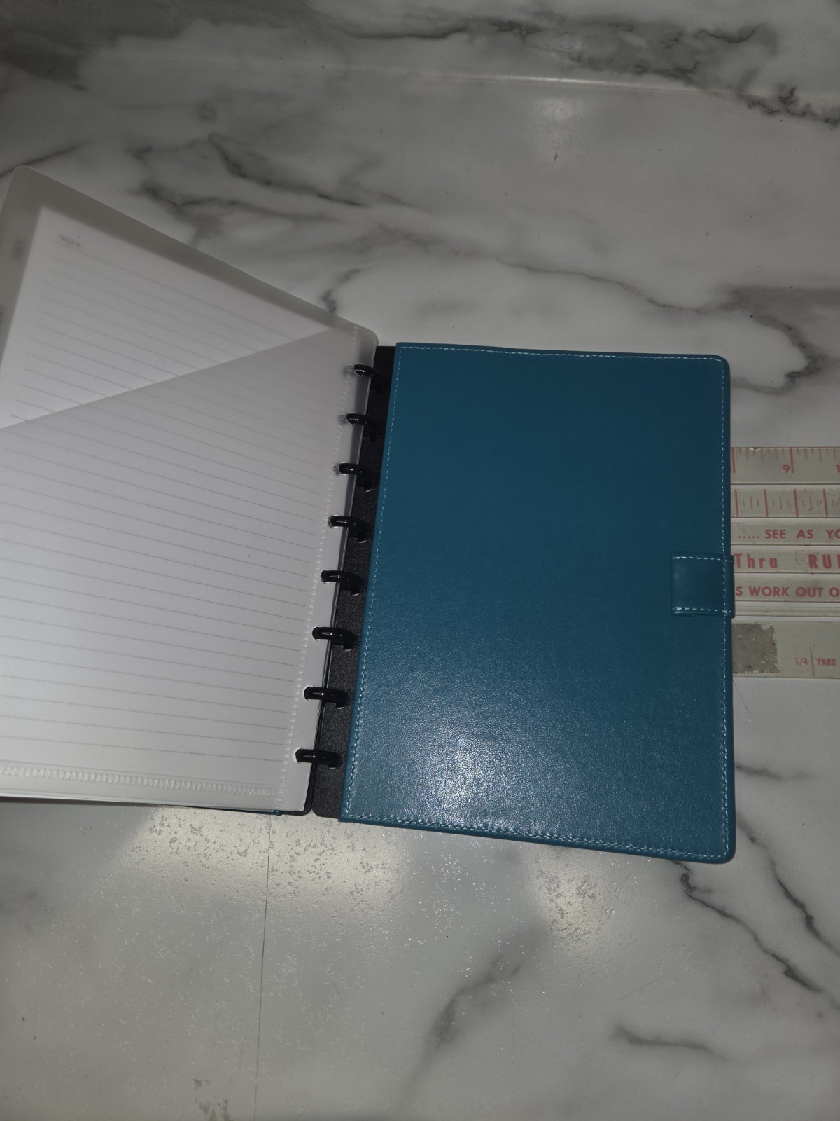 TUL Discbound Monthly Planner Starter Set Junior Teal Jan-Dec 2021