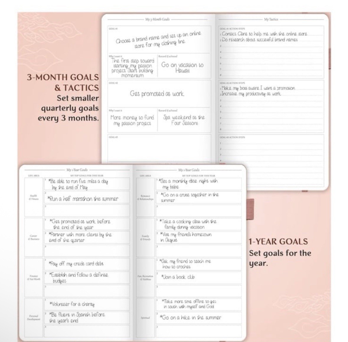 Legend Planner | Hourly Planner 2026 | A5 5.5×8.3 | Rose Gold | SEALED