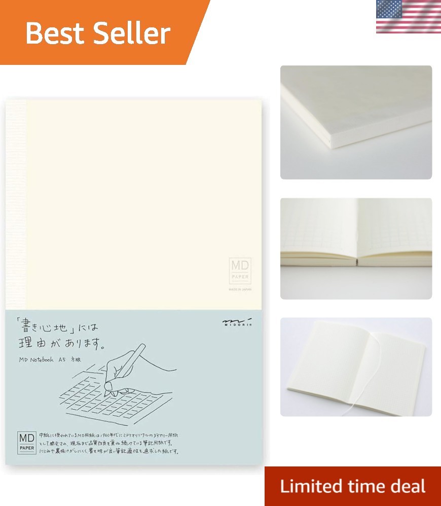 MD Notebook, A5, Grid Ruled