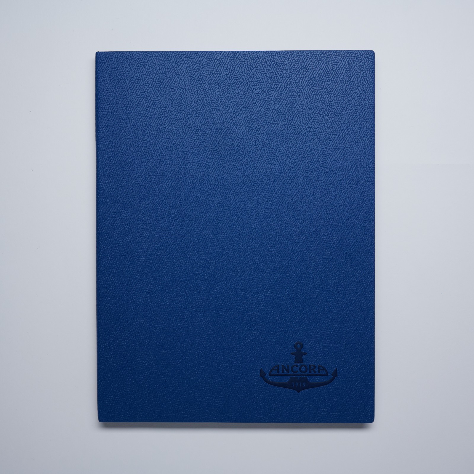 Ancora MIDNIGHT NAVY Luxury ITALIAN Leather set of 3 Notebooks ( A6, A5, A4)