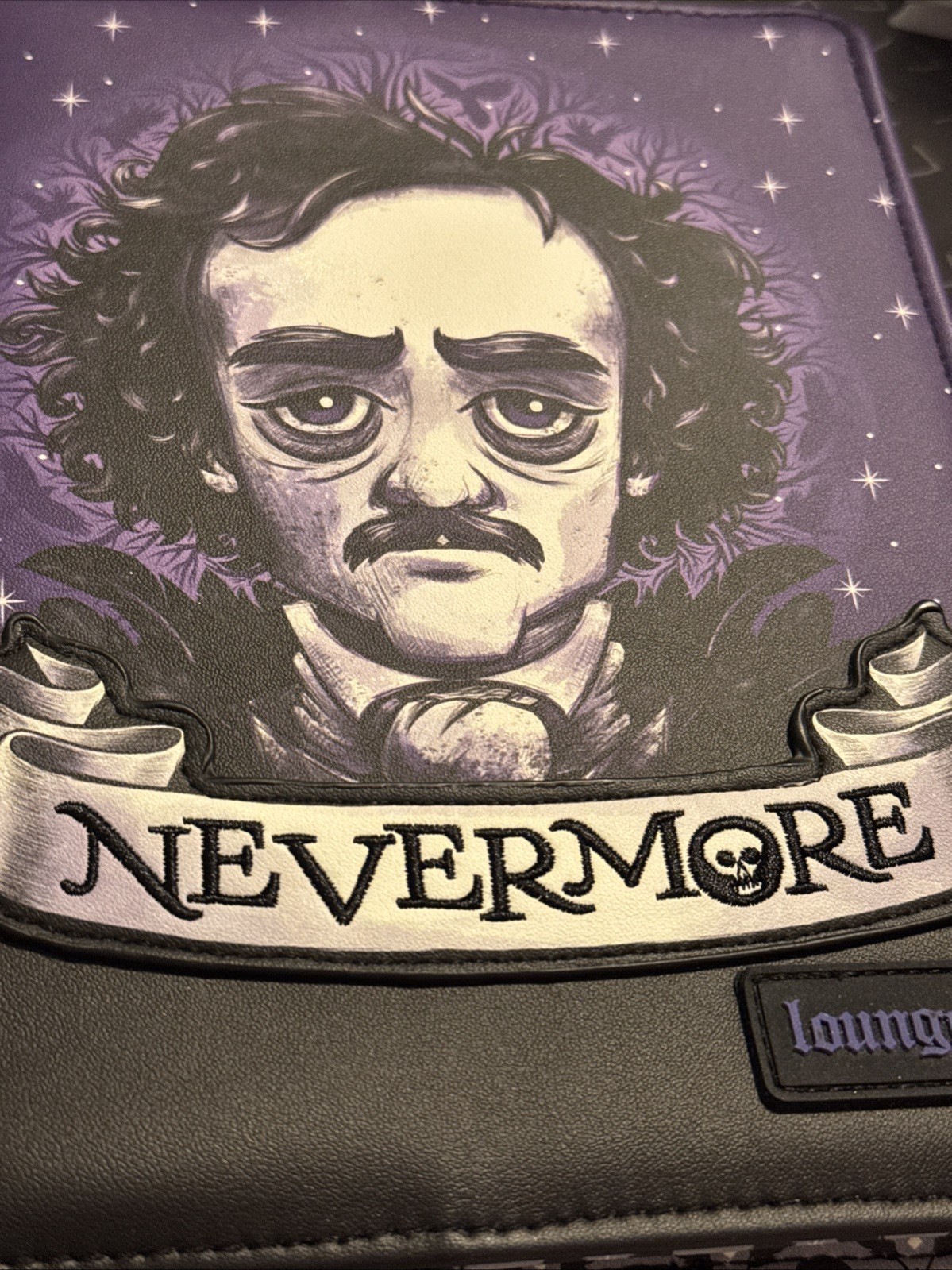 Loungefly Edgar Allen Poe Nevermore Journal 150 Sheets With Storage Pocket