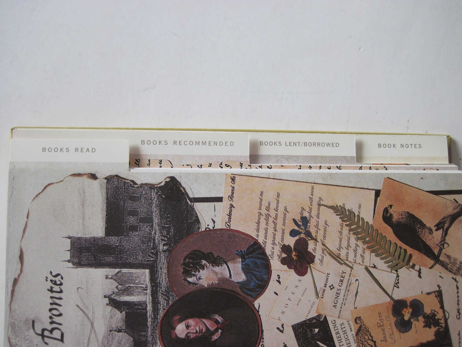 Galison Reader’s Journal Hard Cover Spiral Bound Quotes Book Notes 1998