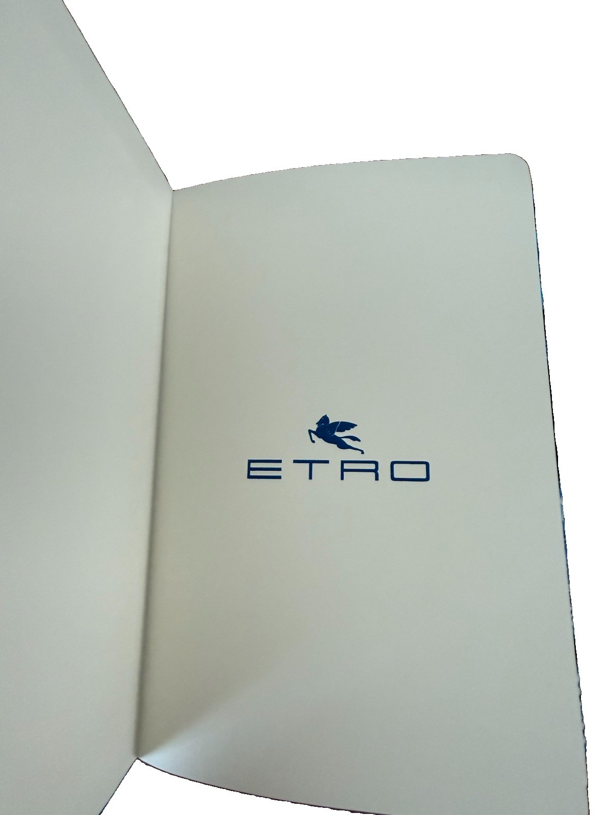 ETRO fabric cover paisley print notebook unlined.New, Made In Italy