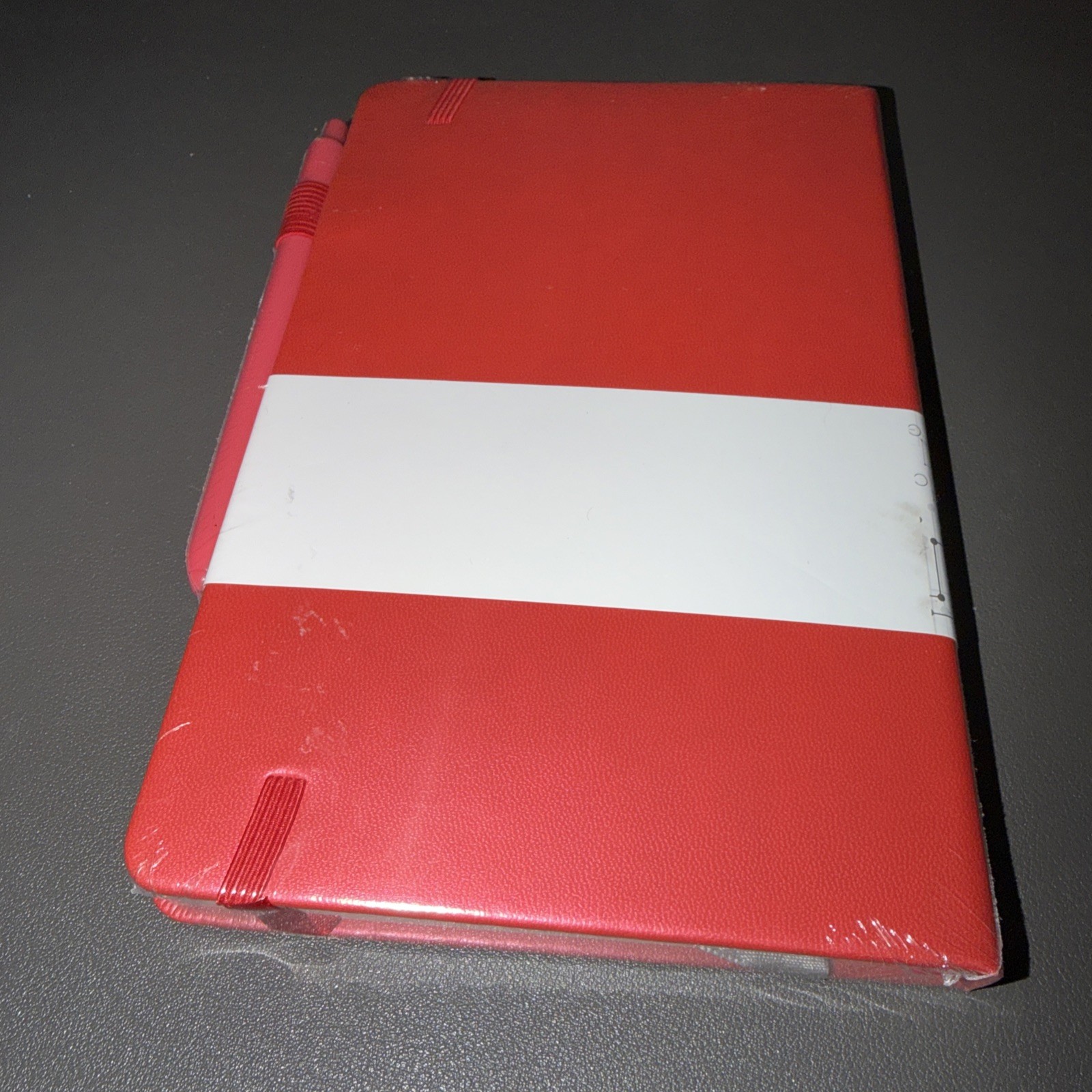Feela Classic A5 Ruled w/Pen Journal, Diary, etc – Red New!