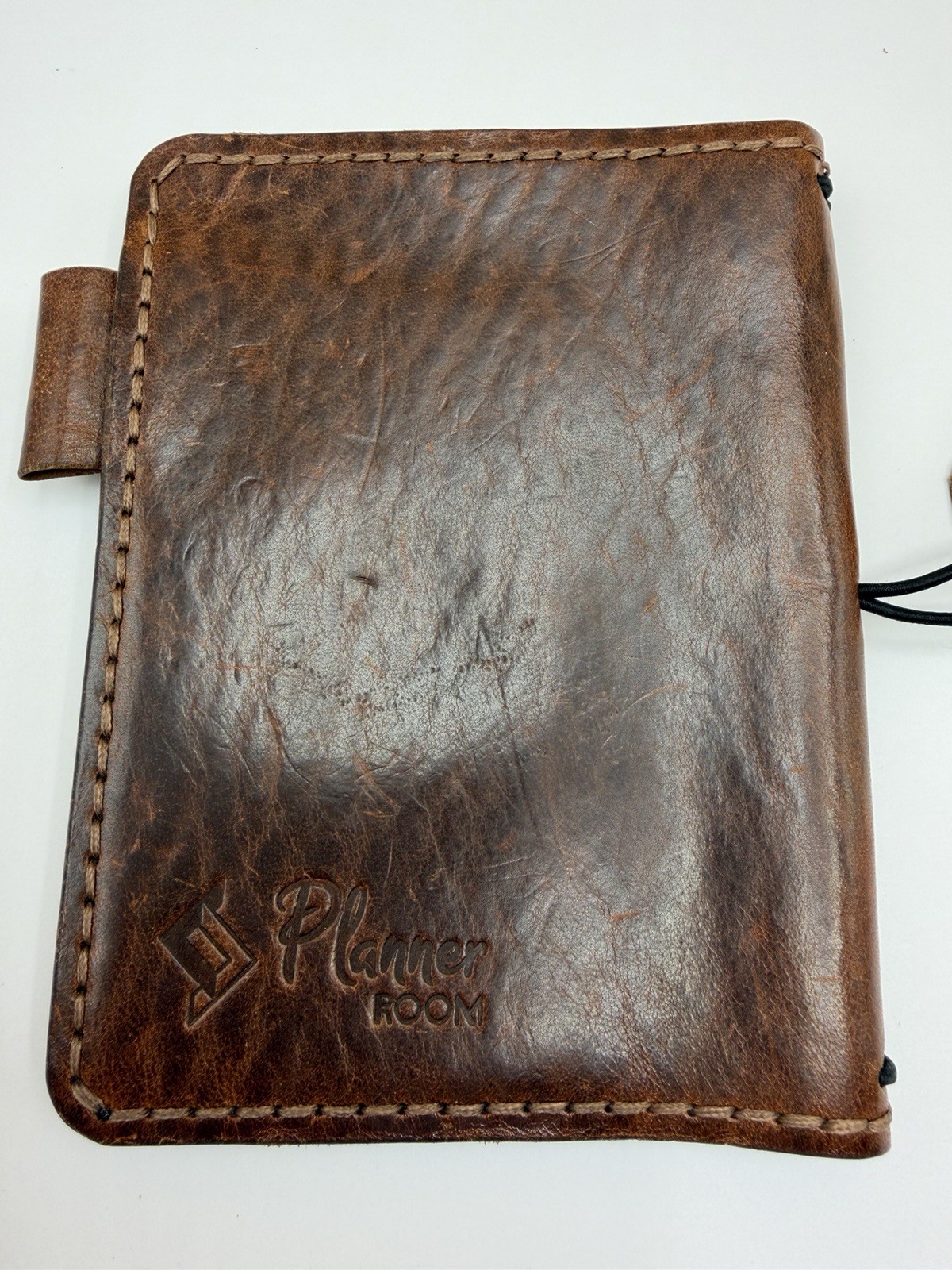 Planner Room Brown Leather Traveler’s Notebook Cover For 3.5 x 5 Pocket Size