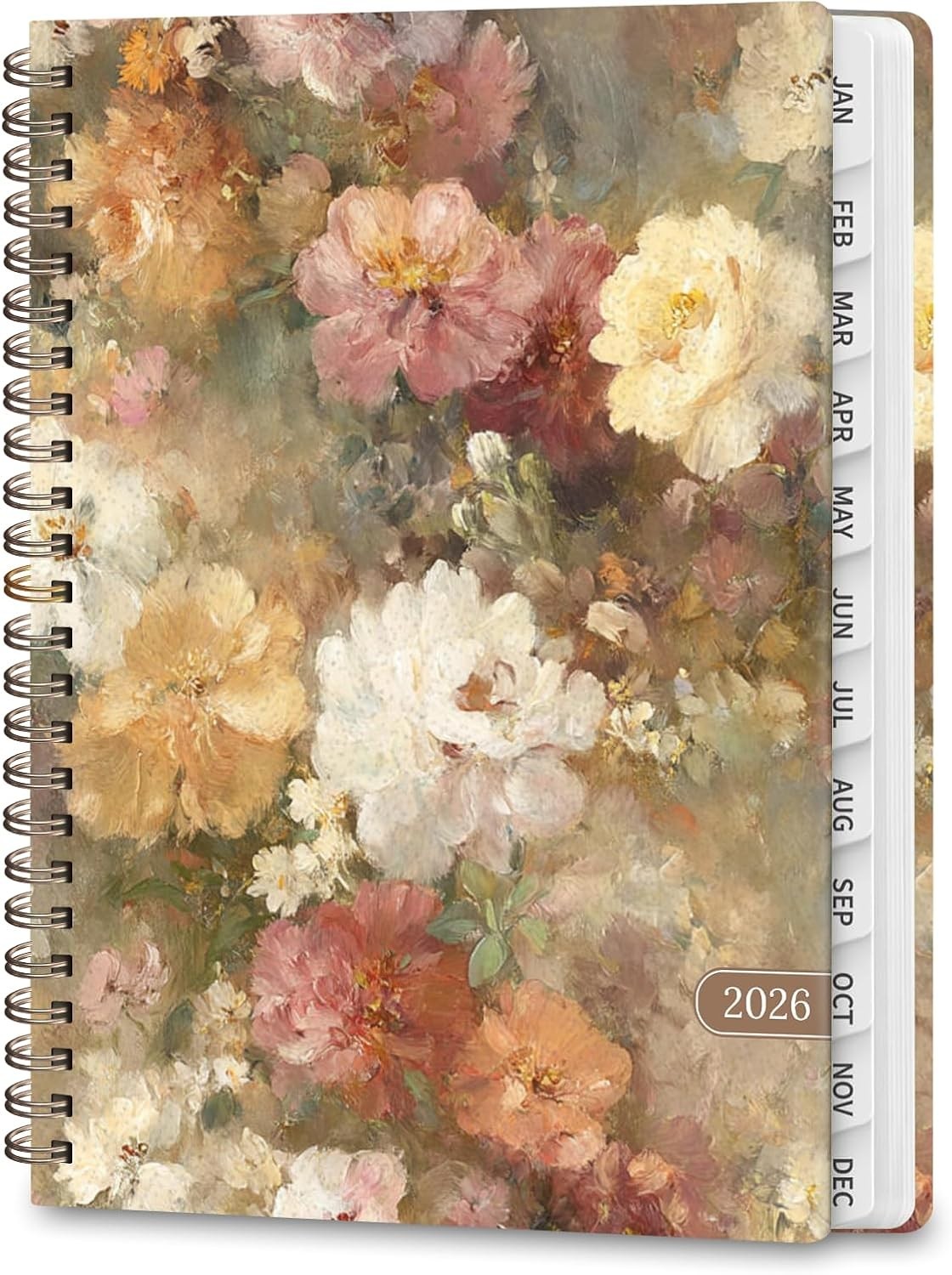 Elegant A5 2026 Calendar Agenda with Weekly & Monthly Pages for All Lifestyles