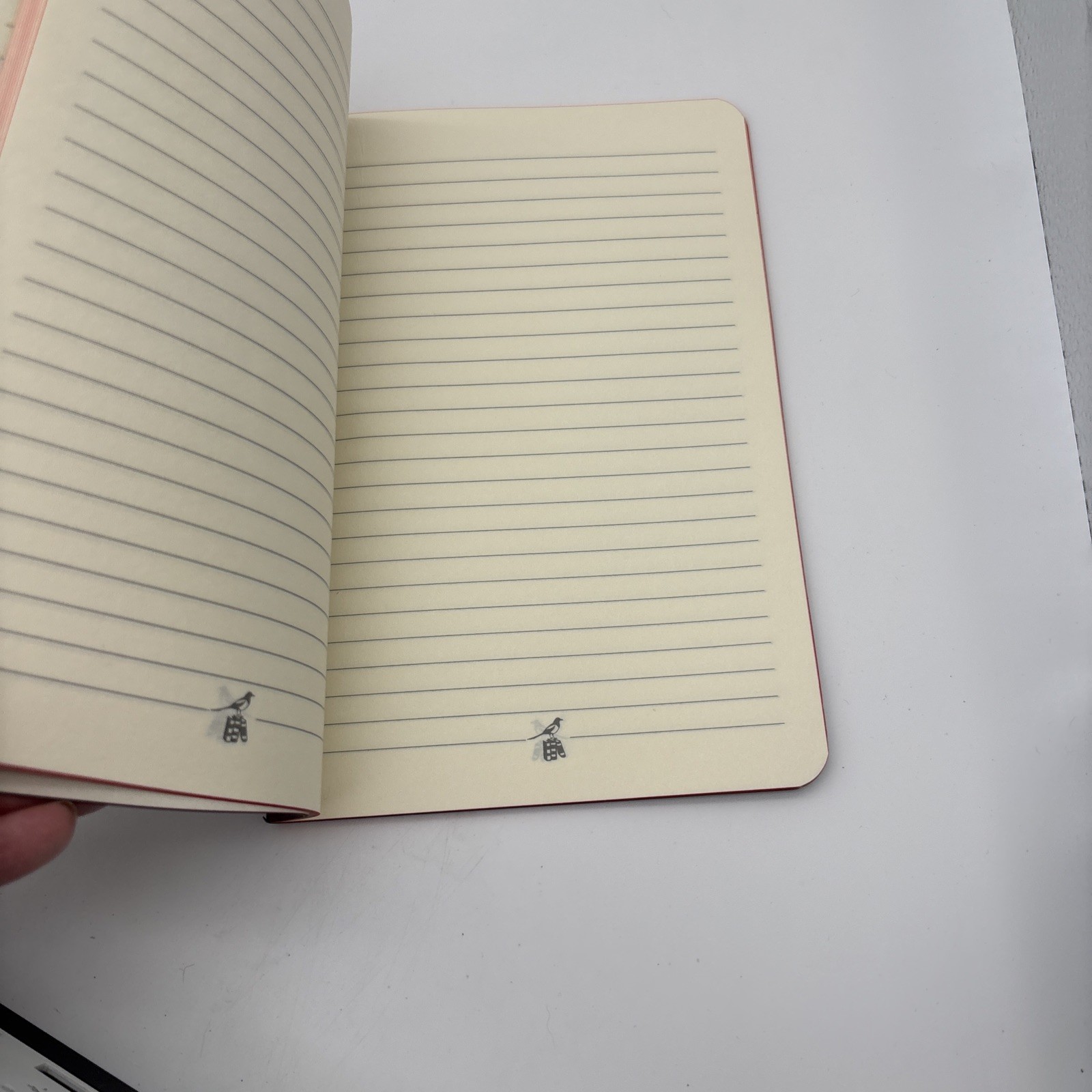 Bieffe Made in Italy Exercise Brown Lined Book Notebook Journal 8×5” Vntg Unused