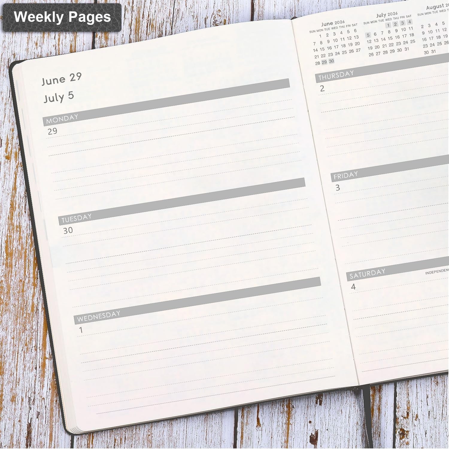Planner 2026-2027 – 8.5″ x 11″ 2026-2027 Planner Weekly and Monthly, July 202…