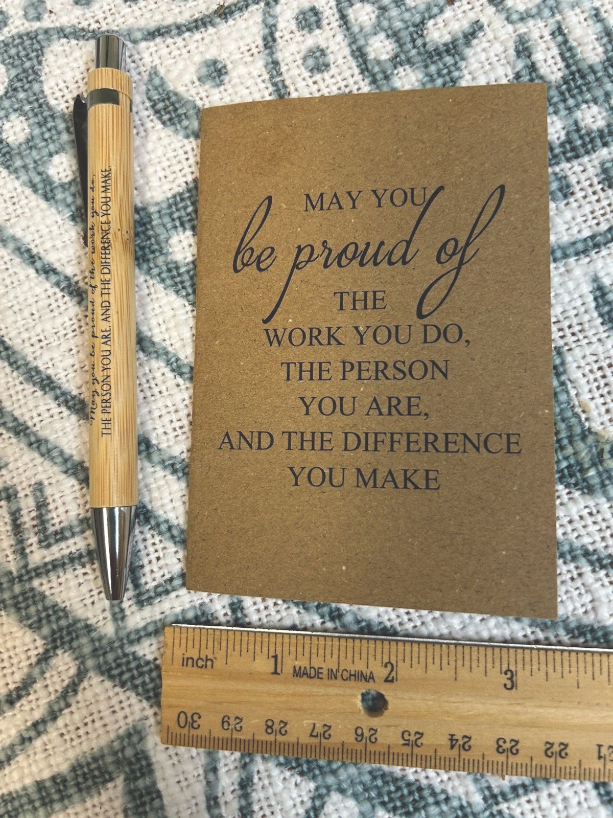 Journal & Pen Lot Of 10 “May You Be Proud Teacher Employee Appreciation Gift