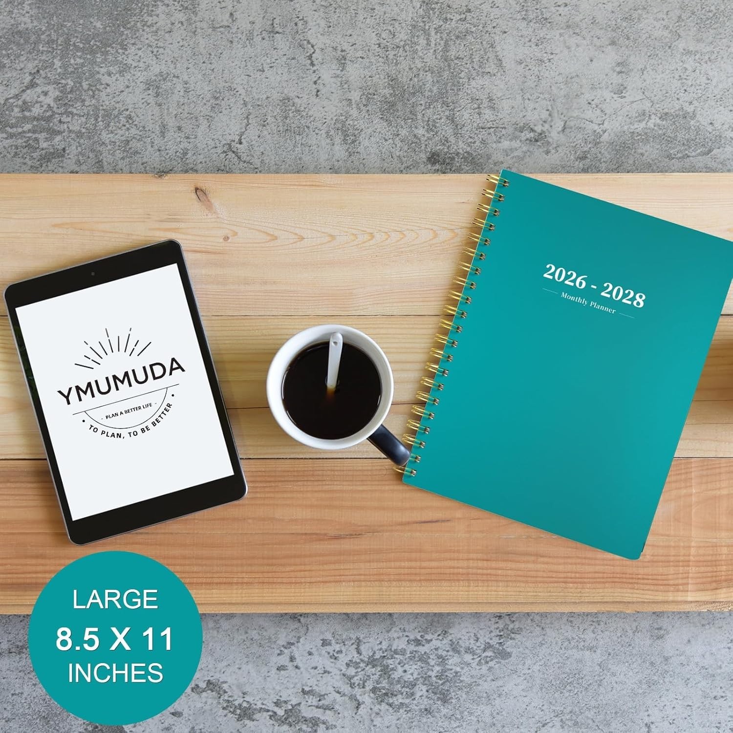 2025-2026 Monthly Planner – 2 Year Monthly Planner, JAN.2025 to DEC.2026, 8.5″ X