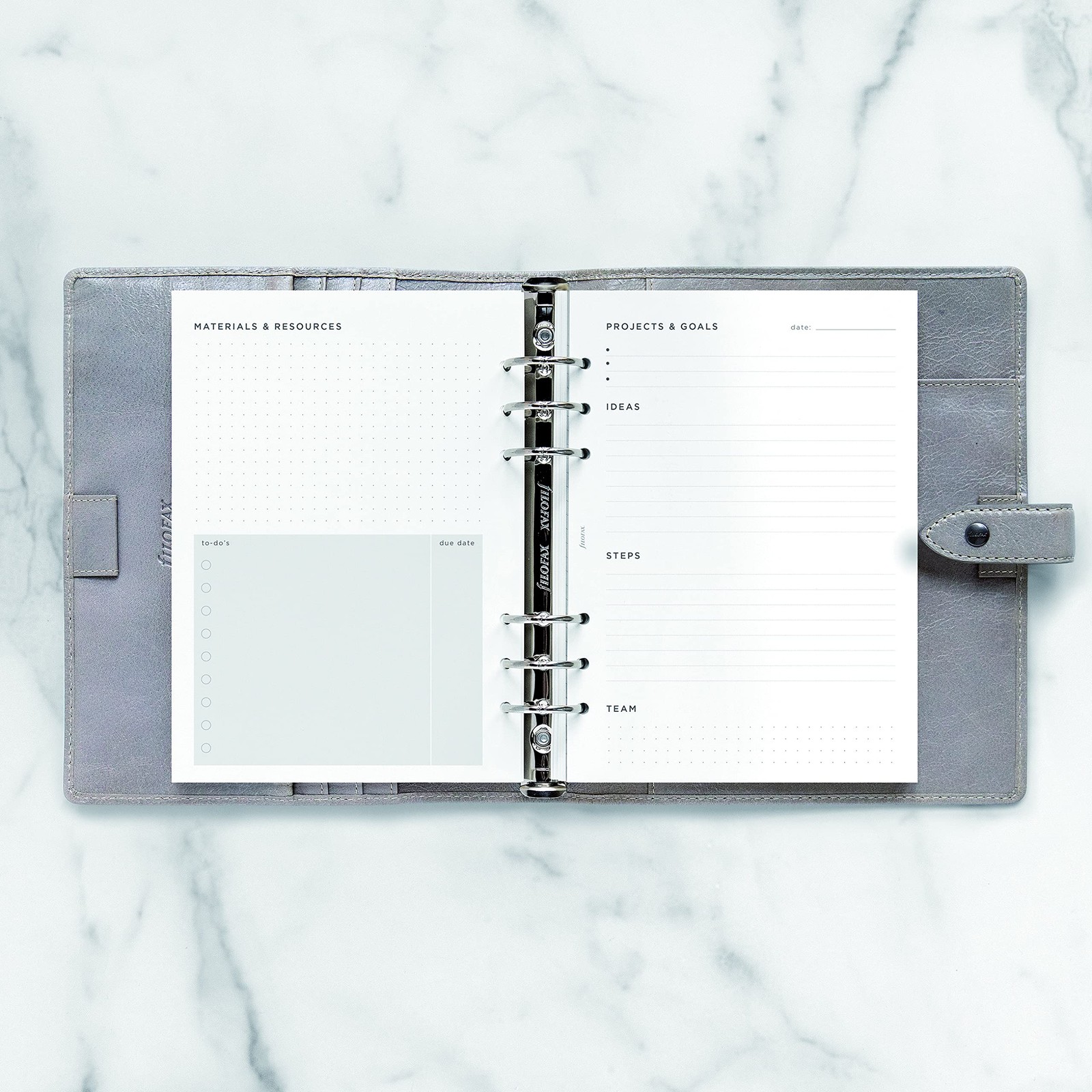 A5 Organizer Refill Project Management White Paper 8.26×5.82 Inch 56 Sheets