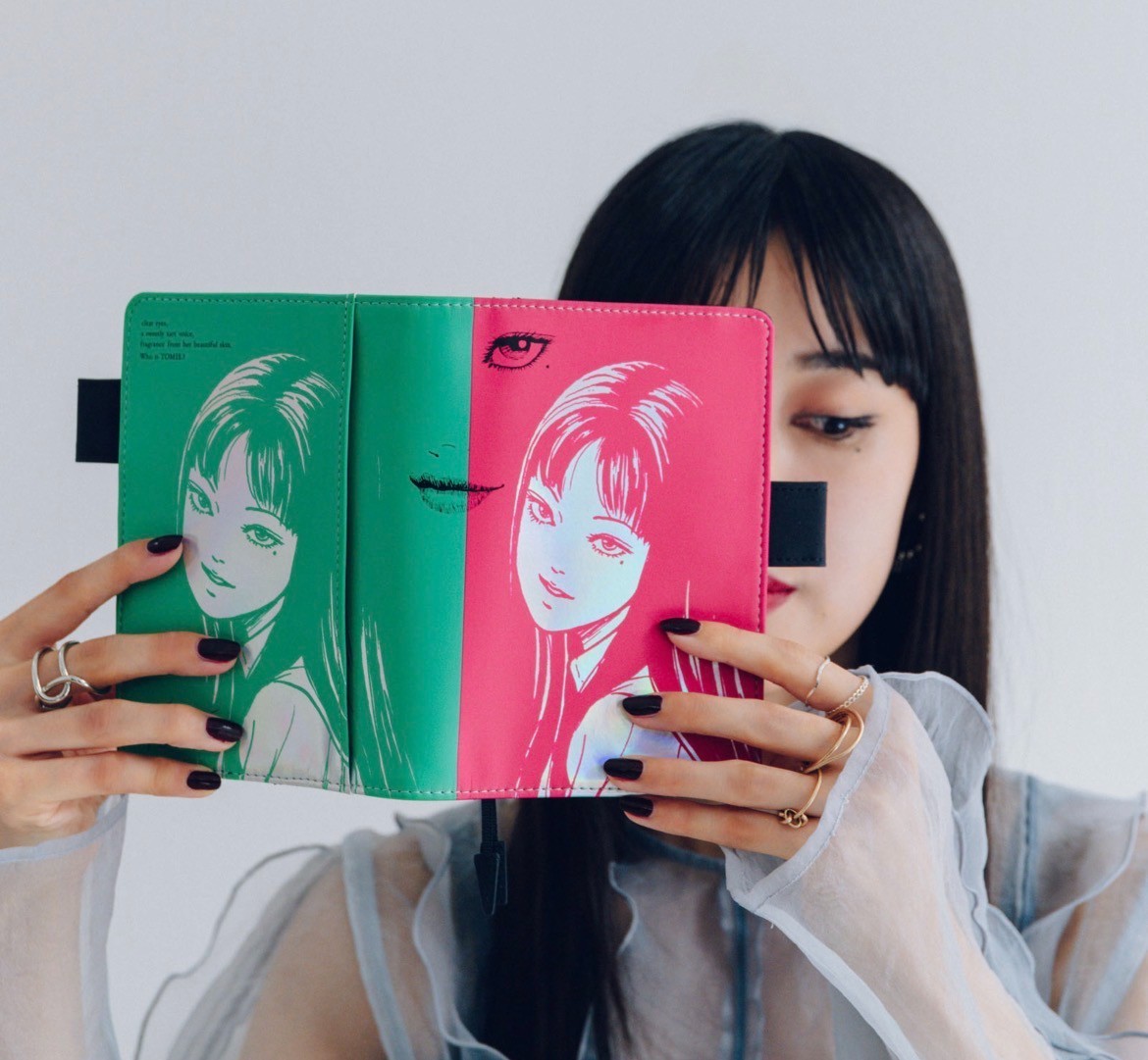 Hobonichi Techo Junji Ito Tomie Smirk original A6 Memory Cousin size A5 set of 2