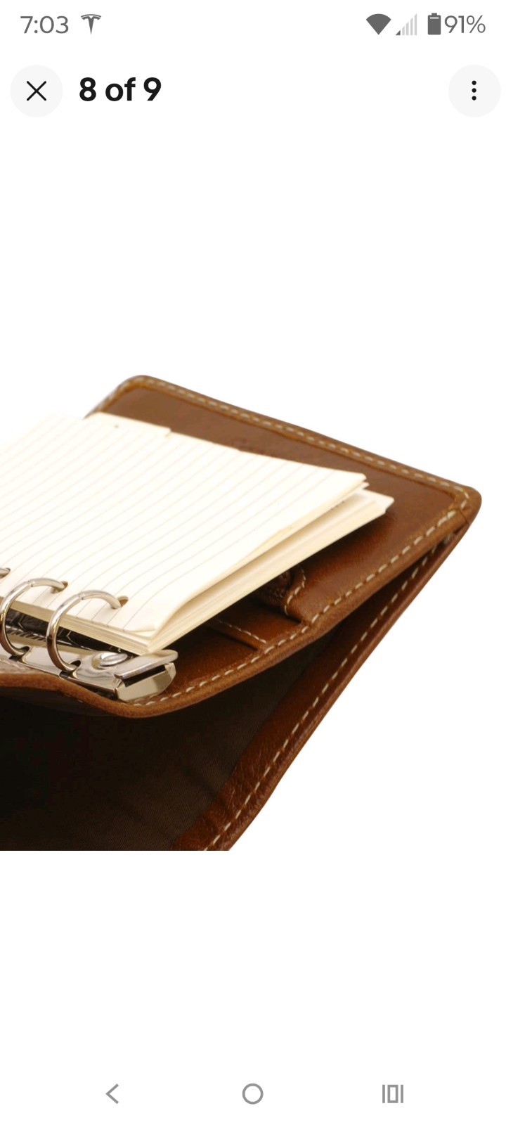 Filofax Malden Mini Planner, Ochre, 028625 (Genuine Imported Product)