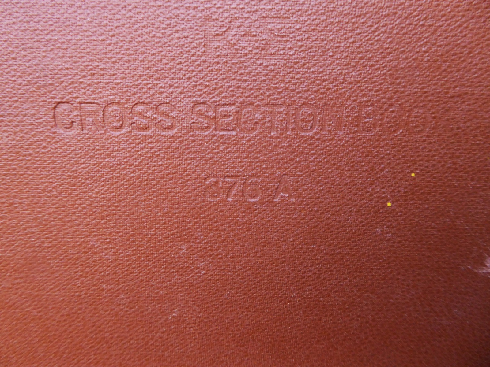 Cross Section 376A Field Book Vintage Graph Grid Keuffel & Esser Engineers