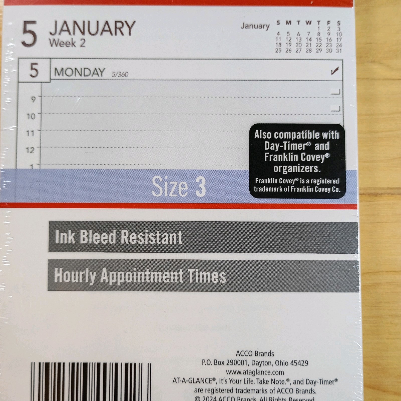 AT-A-GLANCE My Week 2026 Size 3 Item # 063-285Y New