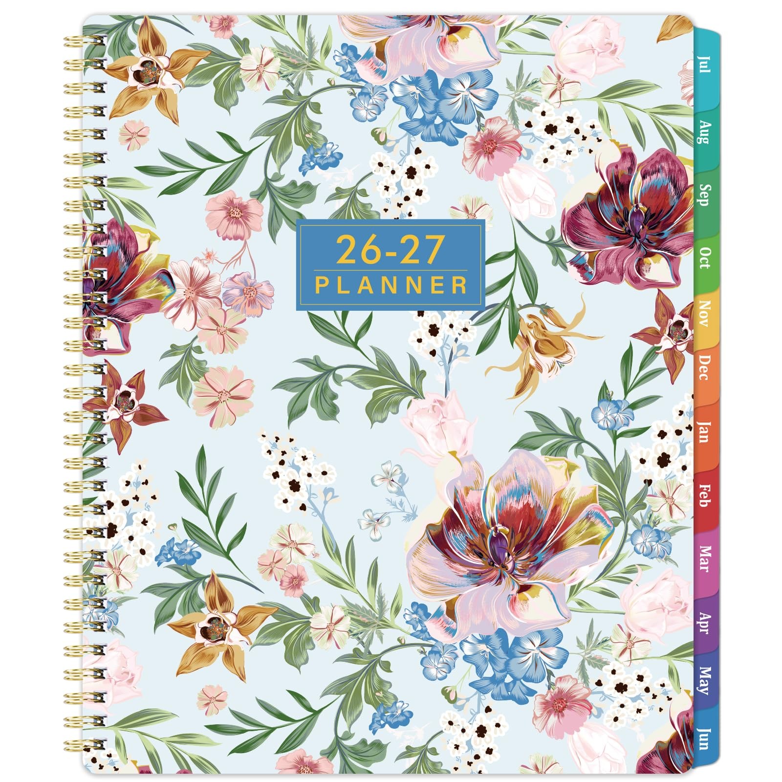 Planner 2026-2027 – 9″ x 11″ Weekly and Monthly x 11″, Blue