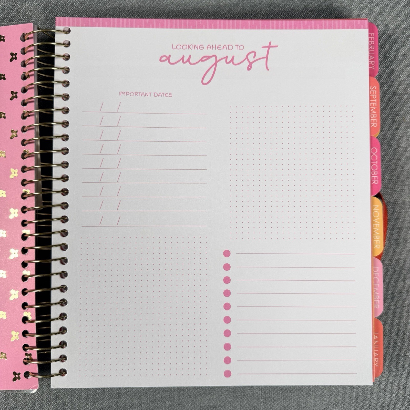 Creative Expert 17 Month Planner AUG 2026 – DEC 2027 Monthly/Weekly Planner