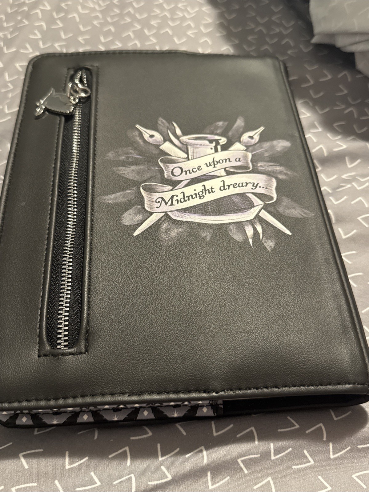 Loungefly Edgar Allen Poe Nevermore Journal 150 Sheets With Storage Pocket