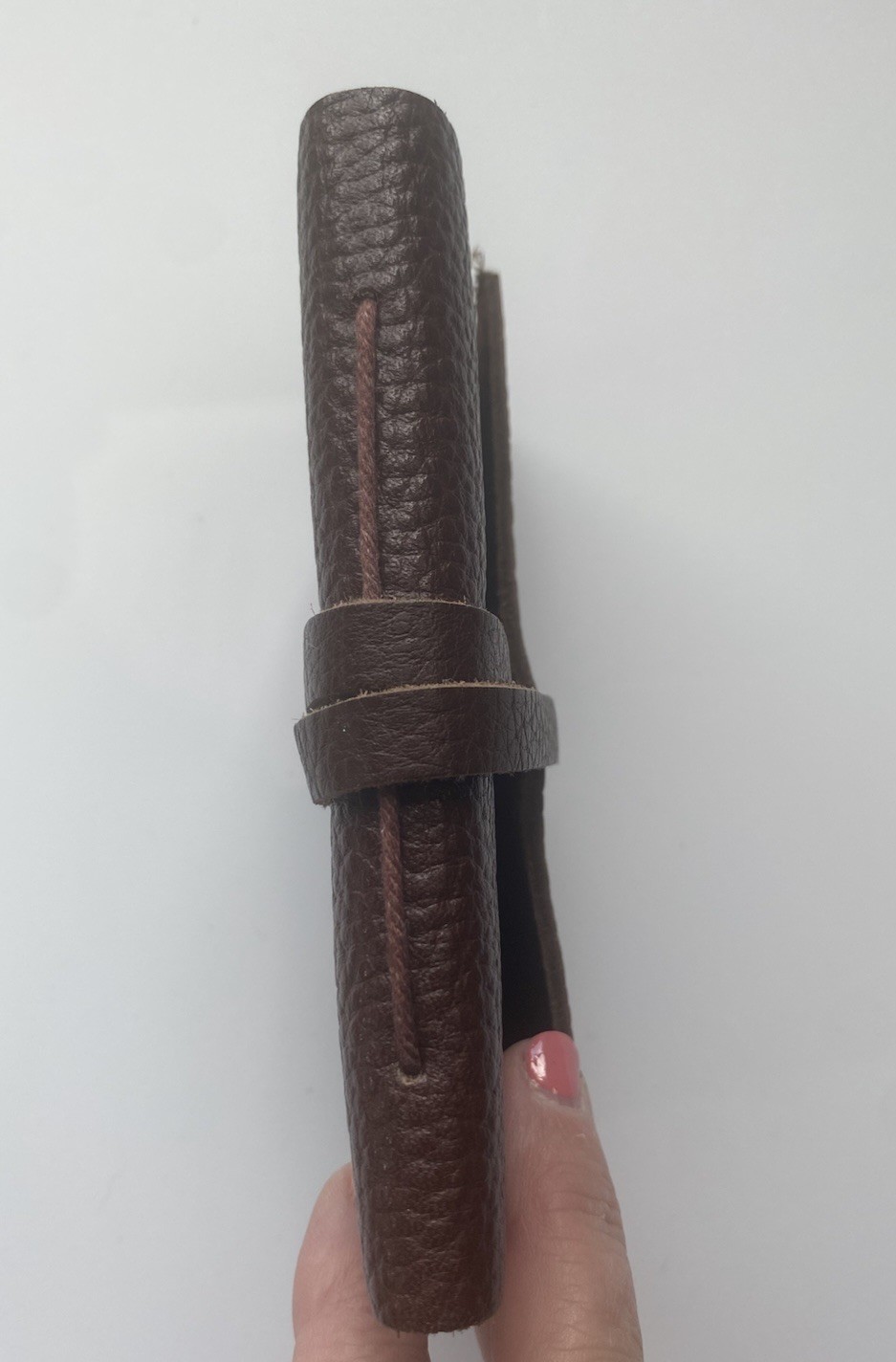 Profound Genuine Leather Journal Pocket Size Pre Owned Not Used! Refillable!!