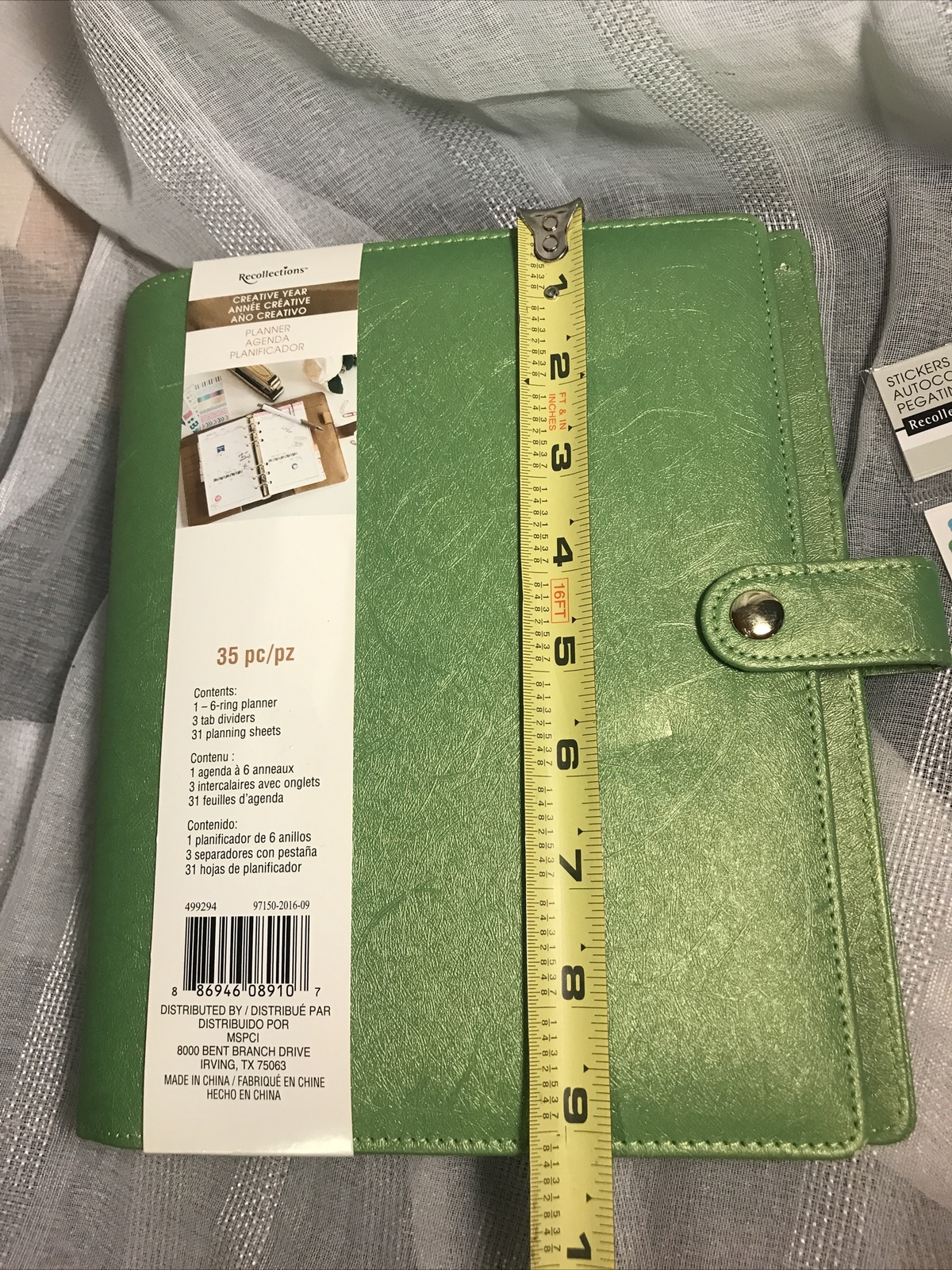 Date Planner To-Do 6 Ring Planner Organizer NEW + 2 FREE Gifts Accessories NIP