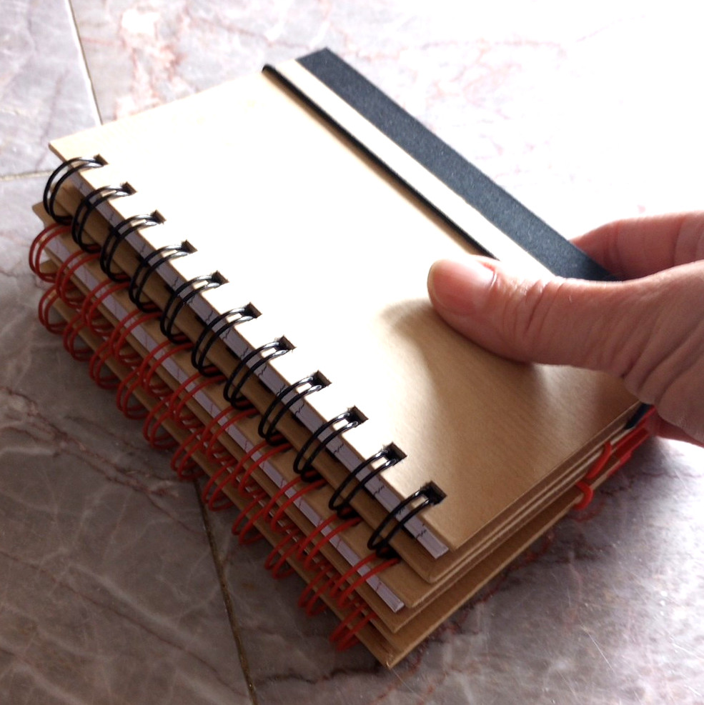 New 2008 Set Of 3 Side Wire O Bound Notebooks 4×6